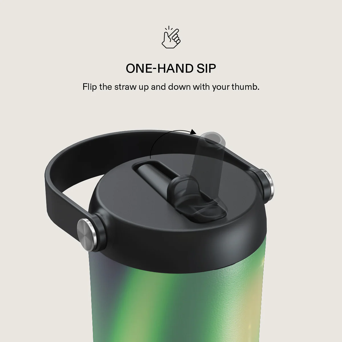 Aurora - FitSip Bottle - Image 2