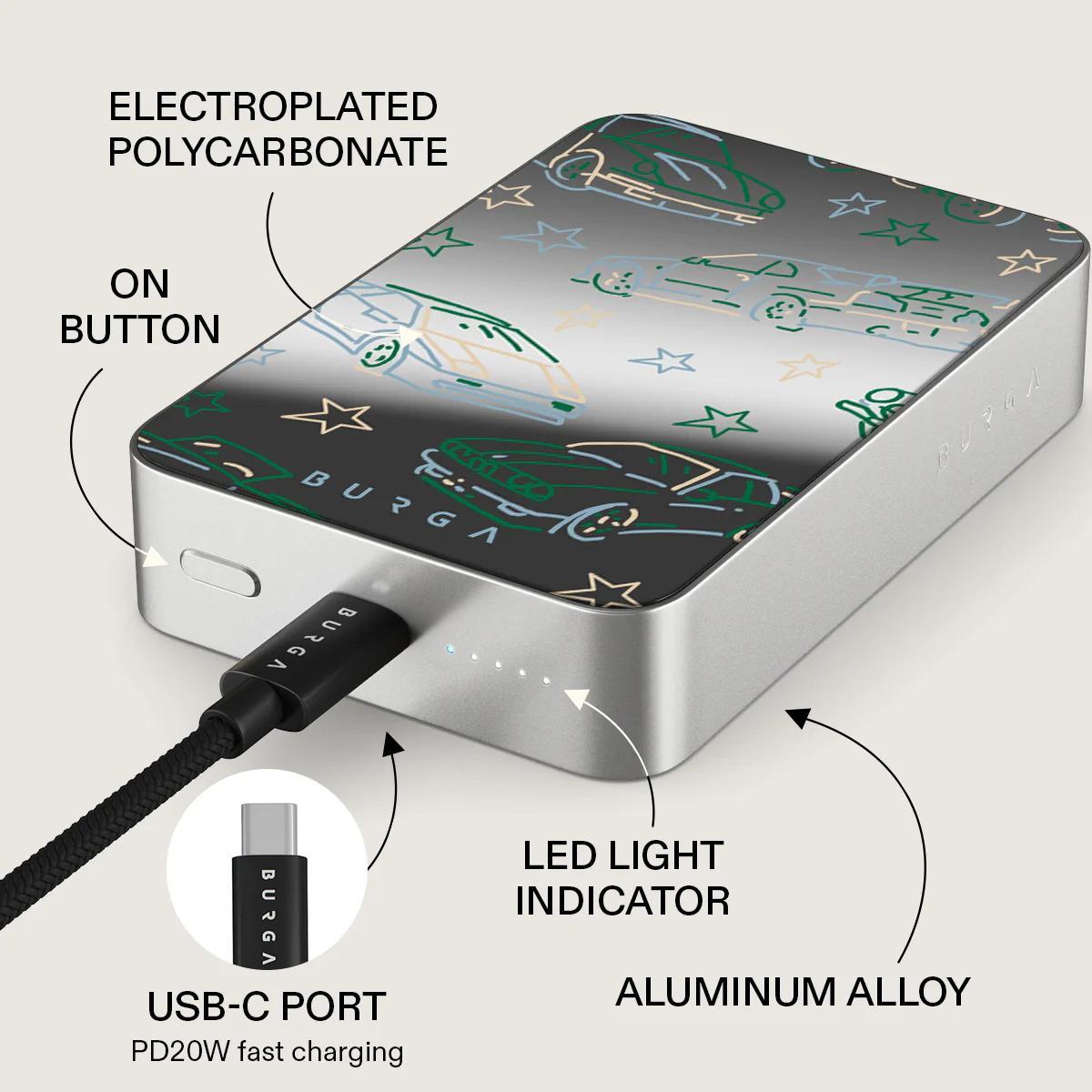 Big Dreams - Magnetic Power Bank - Image 90