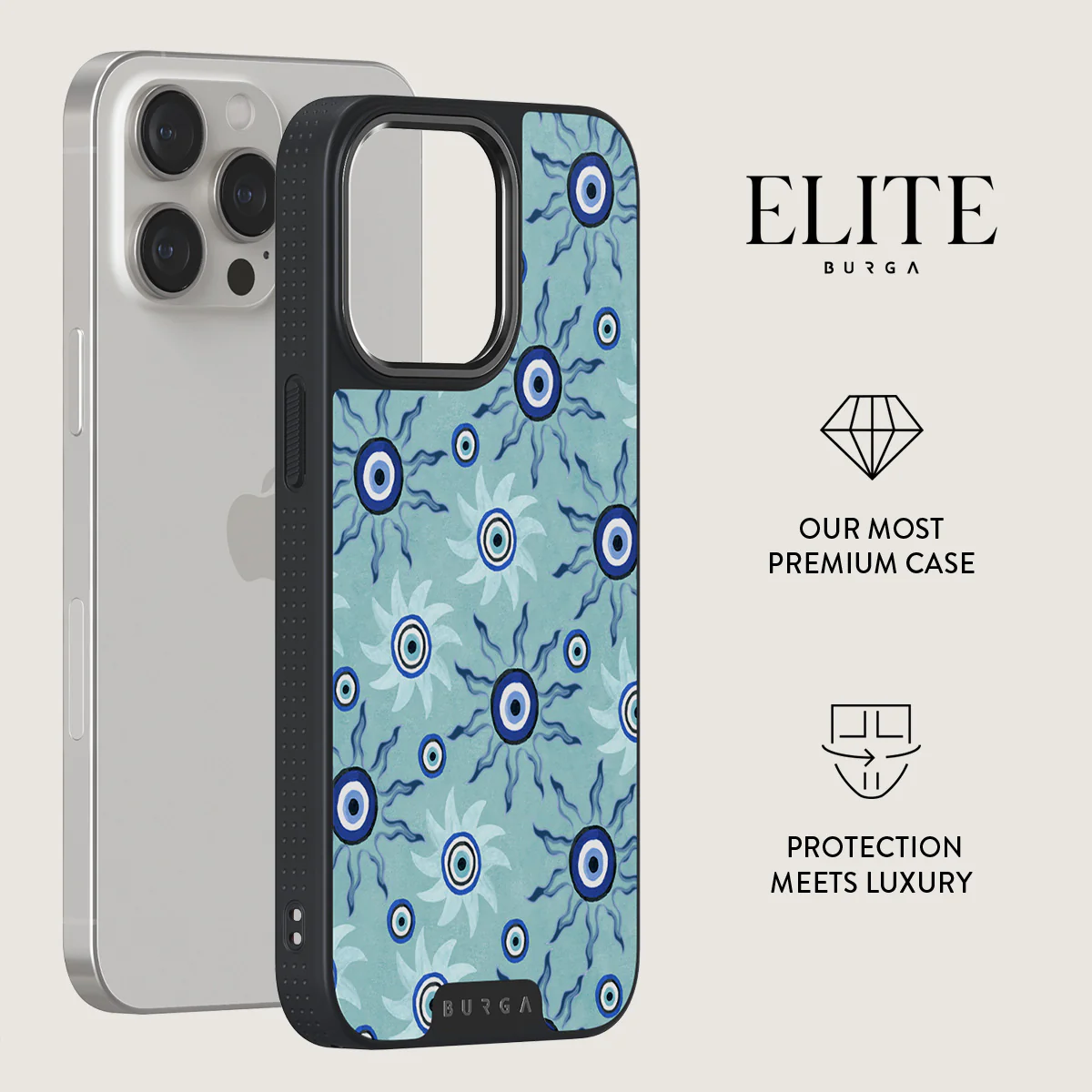 Blue Gaze - iPhone 15 Pro Case - Image 13