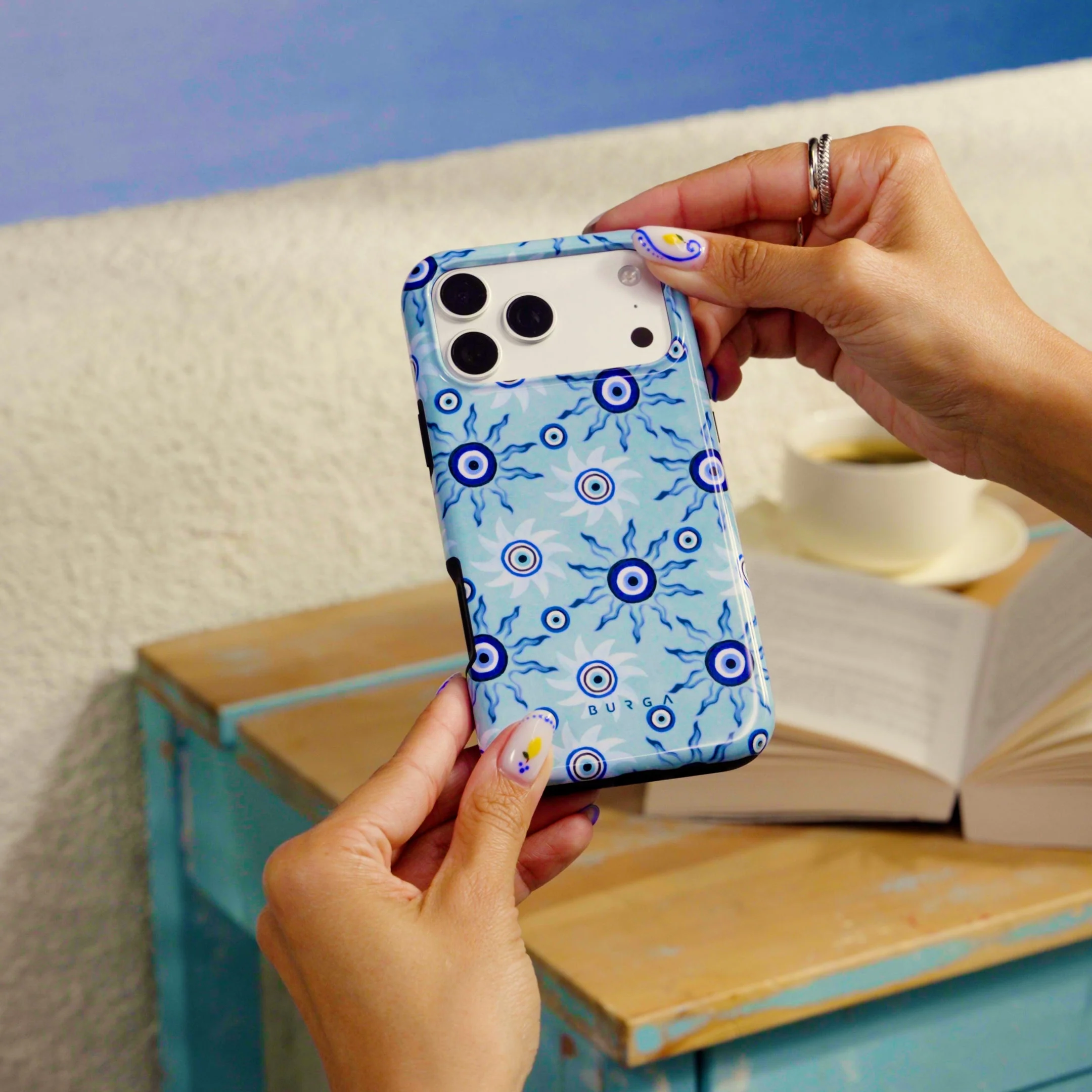 Blue Gaze - iPhone 16 Plus Case - Image 27