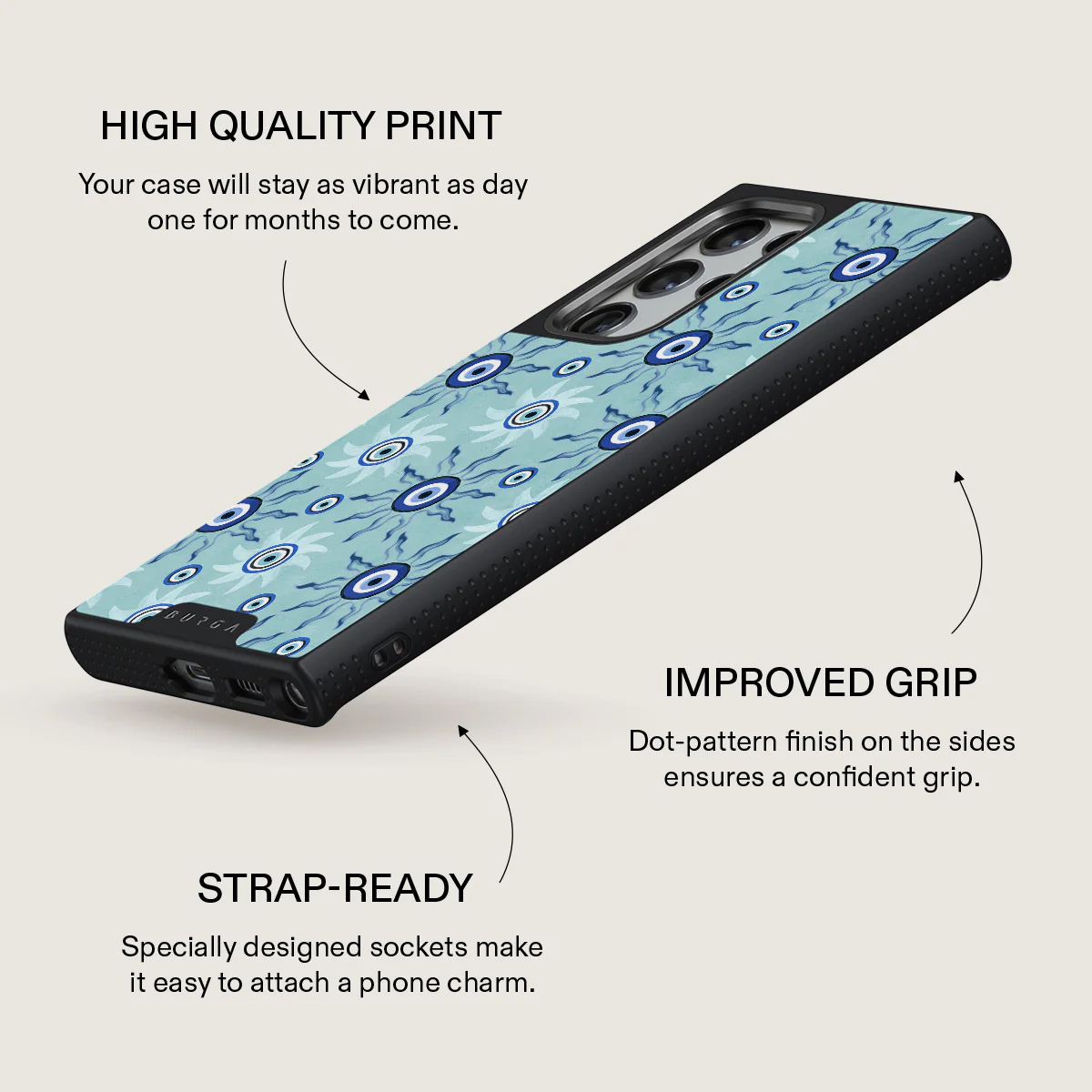 Blue Gaze - Samsung Galaxy S23 Ultra Case - Image 16