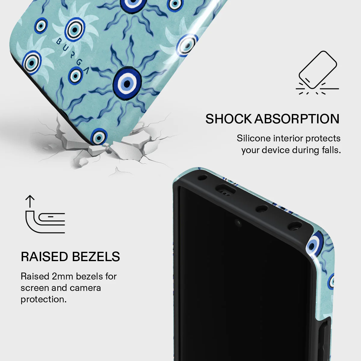 Blue Gaze - Xiaomi Redmi Note 13 Pro+ 5G Case - Image 4