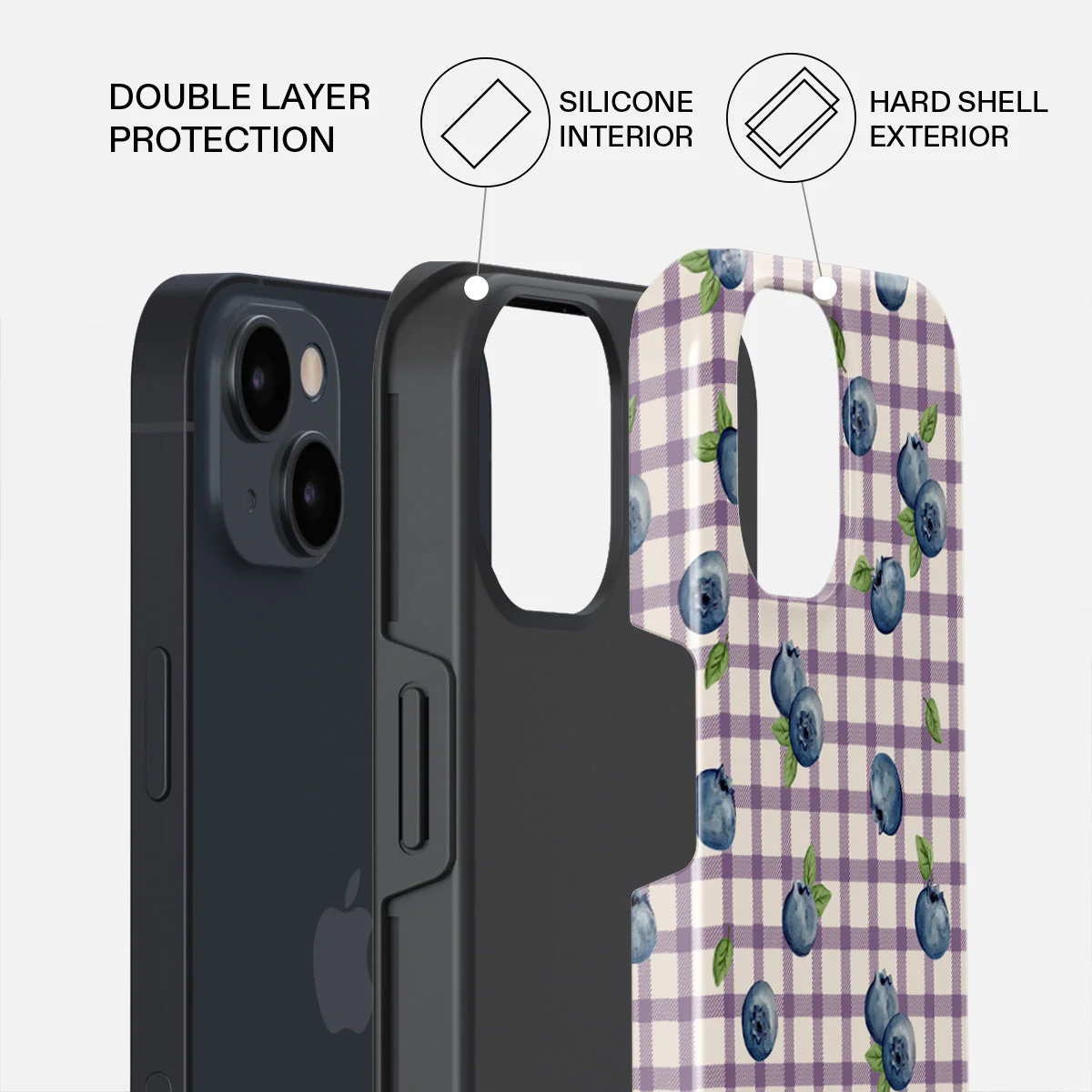 Blueberry Muffin - iPhone 15 Case - Image 2