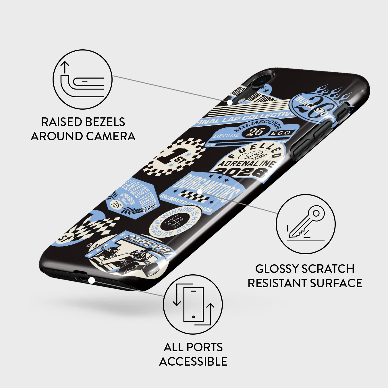 Finish Line - iPhone XR Case - Image 3