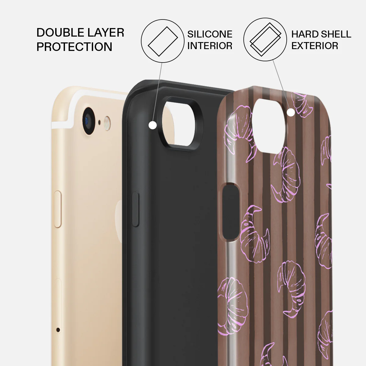 Girl Dinner - iPhone 7 / iPhone 8 Case - Image 6