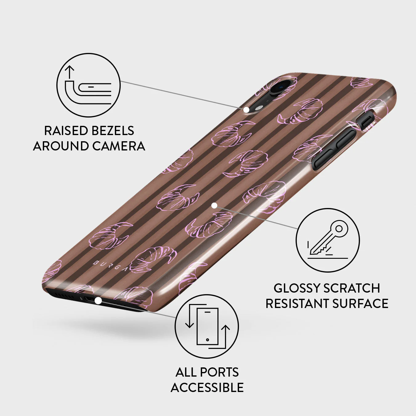 Girl Dinner - iPhone XR Case - Image 3