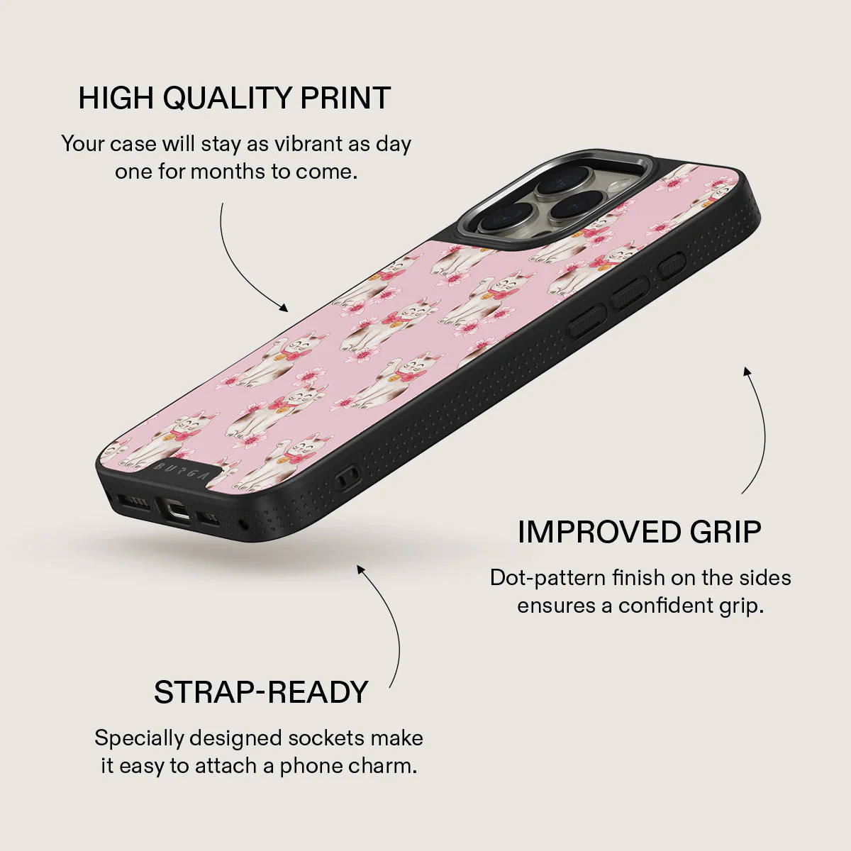 Maneki Neko - iPhone 16 Pro Case - Image 17