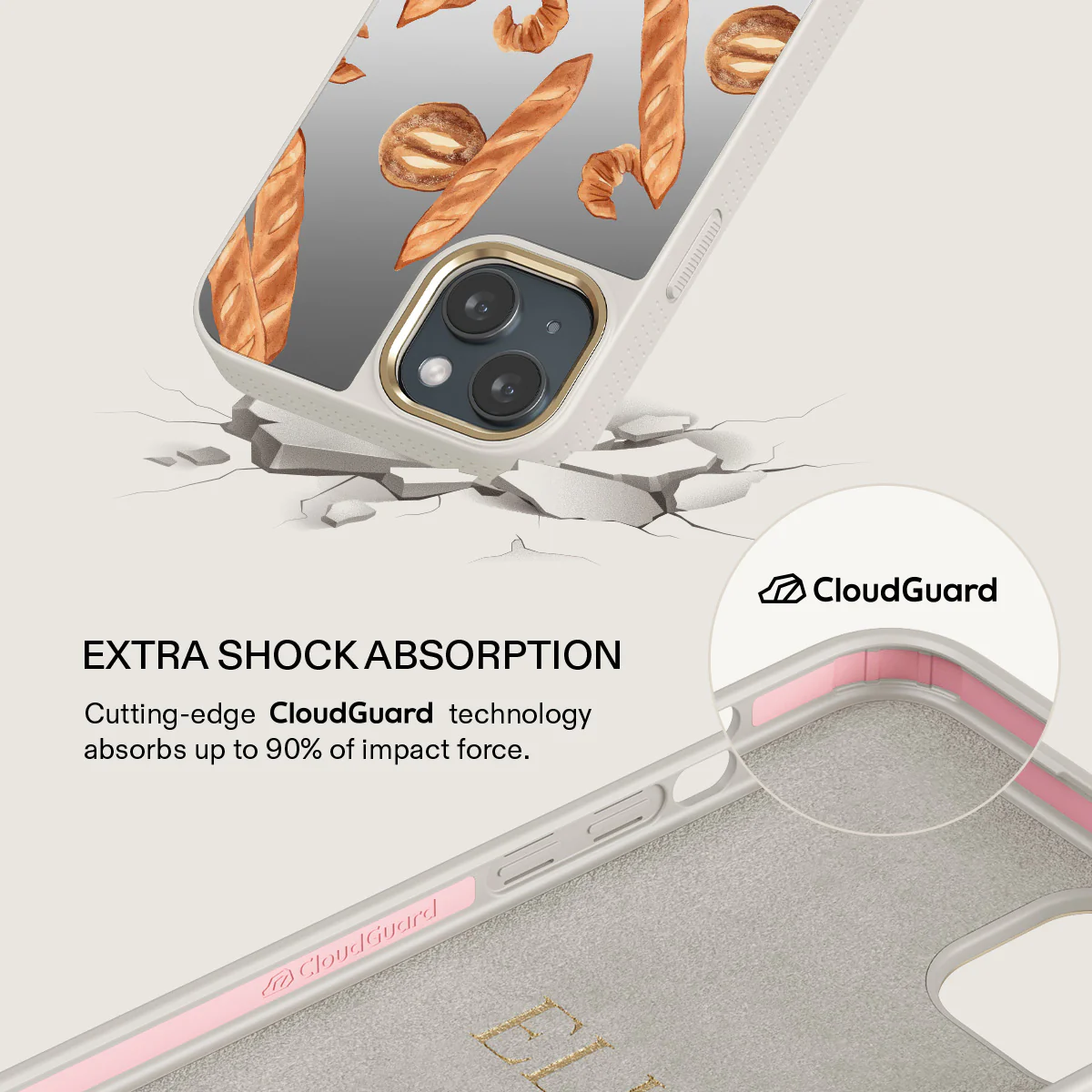 No Crumbs - iPhone 15 Case - Image 55