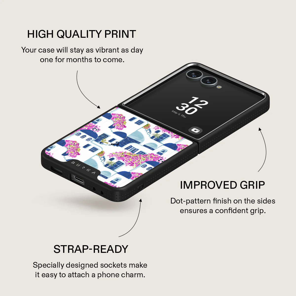 Santorini - Samsung Galaxy Z Flip 7 Case - Image 16
