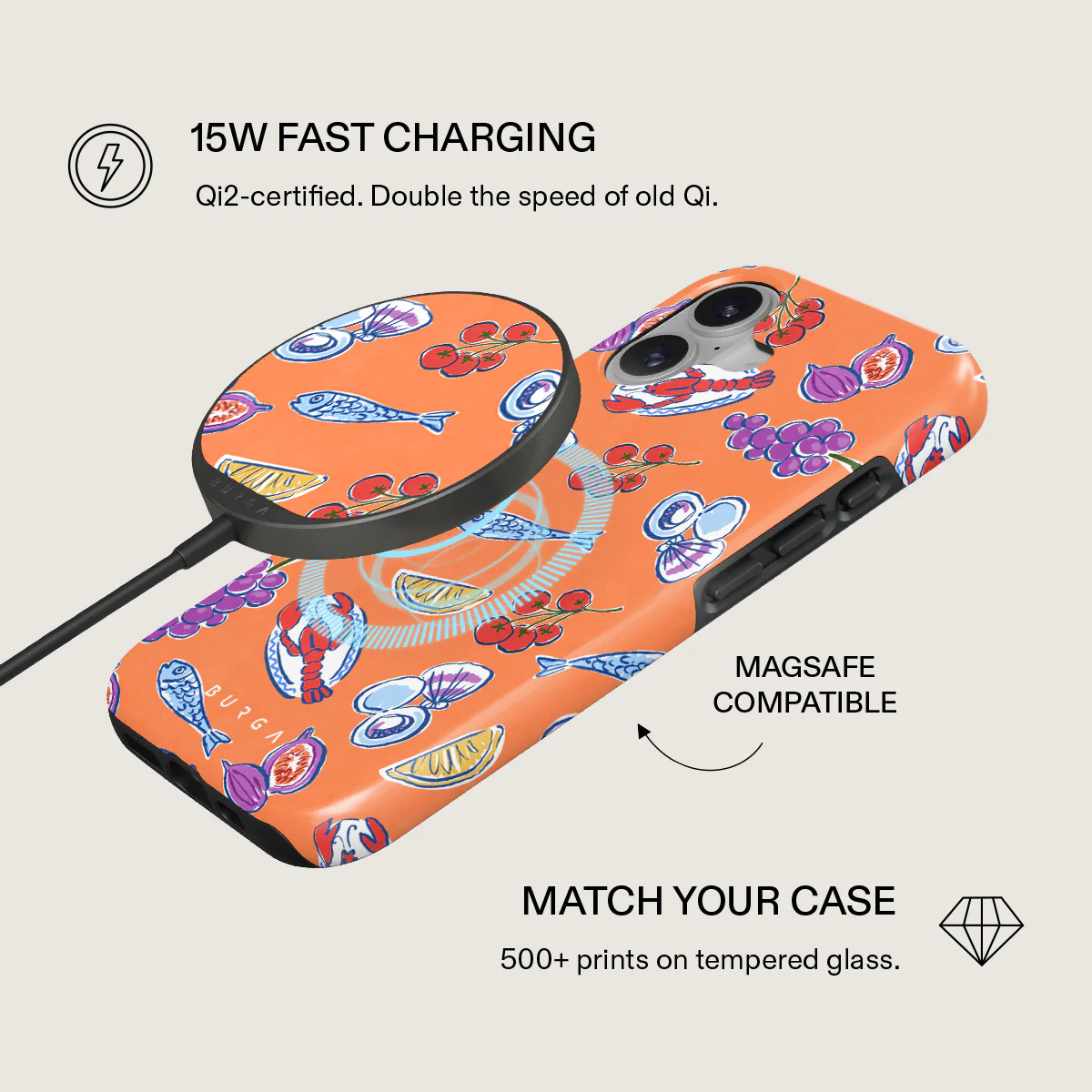 Sunset Dinner - Magnetic Wireless Charger - Image 5