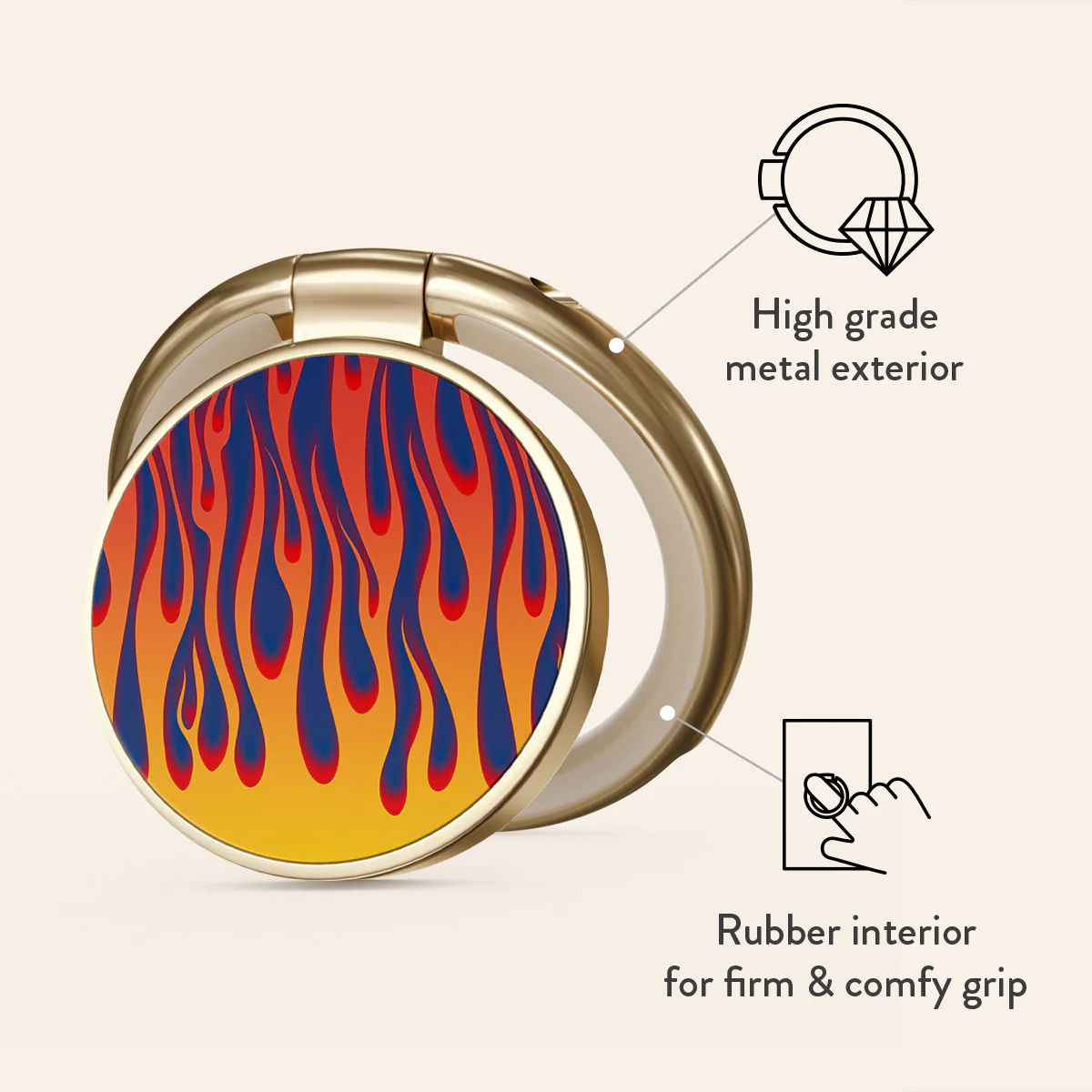 Tribal - Adhesive Ring Holder - Image 7